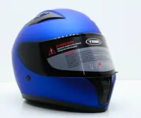 Шлем YEMA YM-831 Двойной визор, синий матовый S (55-56), , шт в интернет-магазине Патент24.рф