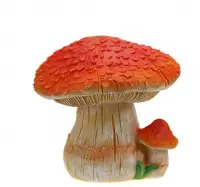 Скульптура д/сада полистоун "Два гриба с красной шапкой" 20х17см 11212-3, , шт в интернет-магазине Патент24.рф