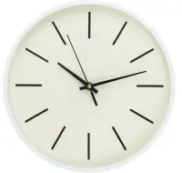 Часы настенные "Момент" д27,5х4см пл/корп белый, , шт в интернет-магазине Патент24.рф