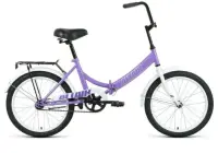 Велосипед ALTAIR CITY 20 (20" 1ск. рост 14"скл.) фиолетовый/серый, , шт в интернет-магазине Патент24.рф