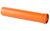 Труба канализ. НПВХ SN4 160х4,0 1м (рыжая) Хемкор, , шт в интернет-магазине Патент24.рф