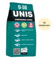 Затирка UNIS U-50 1,5кг слоновая кость C04, , шт в интернет-магазине Патент24.рф