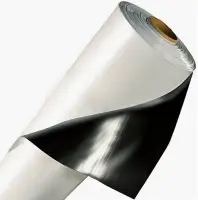 Пленка черная-белая 90мк 1,5м п/рукав, , м в интернет-магазине Патент24.рф