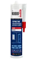 Герметик KUDO силик. для окон и дверей белый 280мл SMS-291, , шт в интернет-магазине Патент24.рф