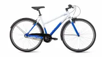 Велосипед FORWARD CORSICA 28 (28" 3ск рост 500мм) белый/синий, , шт в интернет-магазине Патент24.рф