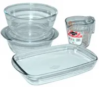 Набор стекл. посуды O Cuisine 4 предмета, , набор в интернет-магазине Патент24.рф