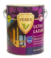 Антисептик ВЕРЕС УЛЬТРА ЛАЗУРА №9 палисандр 2,7л., , шт в интернет-магазине Патент24.рф