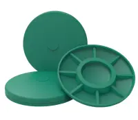 Крышка колодца Rostok пластиковая зеленый, , шт в интернет-магазине Патент24.рф