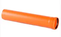 Труба канализ. НПВХ SN4 160х4,0 3м (рыжая) Хемкор, , шт в интернет-магазине Патент24.рф
