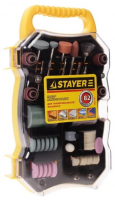 Набор мини-насадок Stayer Master д/гравировальных машин, 82пр. арт.29901-Н82, , набор в интернет-магазине Патент24.рф