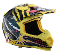 Шлем кроссовый, графика, желтый, р.M MX315 5864278, , шт в интернет-магазине Патент24.рф