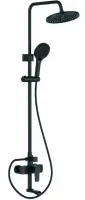 Душевая система LEDEME со смесителем и тропическим душем, черная L2426B, , шт в интернет-магазине Патент24.рф