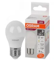 Лампа св/д OSRAM 10Вт E27 3000К 800Лм шарик 220В (замена 75Вт), , шт в интернет-магазине Патент24.рф